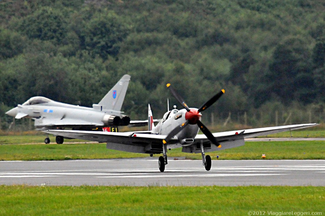 Spitfire e EFA Thyphoon