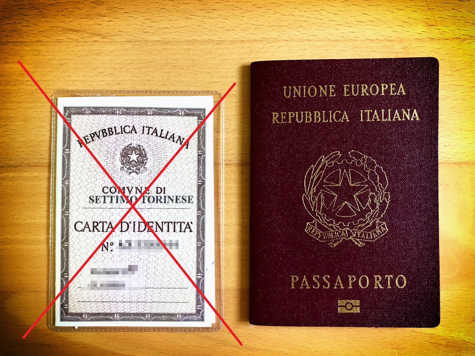 Dal primo ottobre 2021 la carta d’identità italiana non è più sufficiente per entrare in UK