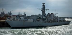Navi militari e civili a Portsmouth