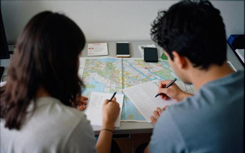 Abbiamo osservato alcune comitive prima e durante