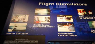 Gli stimolatori di volo dell'aviazione di Singapore