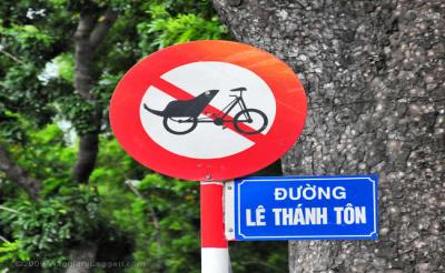 Niente foche sulla bici a Saigon?