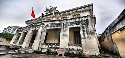 Palazzo visto a Saigon (nome attuale: Ho Chi Minh