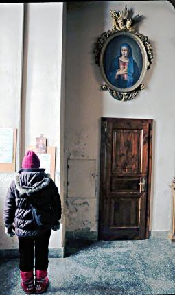 In una chiesa valdostana, una turista ha trovato