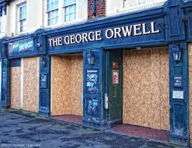 Il George Orwell di Hayes, ora chiuso