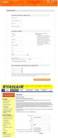 Registrazione per le offerte speciali Ryanair e EasyJet a confronto