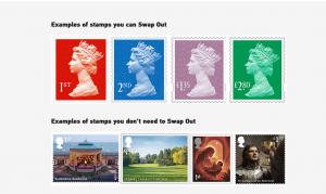 I vecchi francobolli del Regno Unito andranno fuori corso